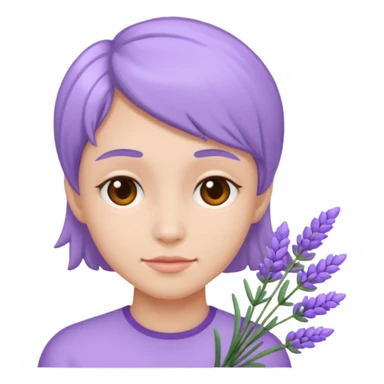 Do you know how levandula look like? sticker