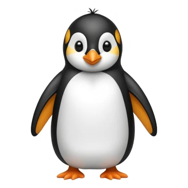 Pinguino con ropa de dormir sticker