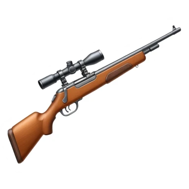 hunters rifle sticker