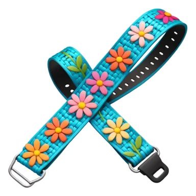  Flower Design tape strap  sticker
