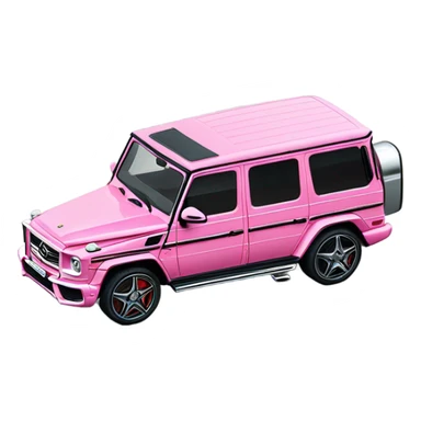 Mercedes-Benz G63 AMG pink sticker