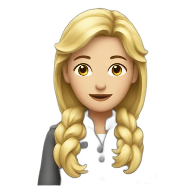 Femme de ménage sticker