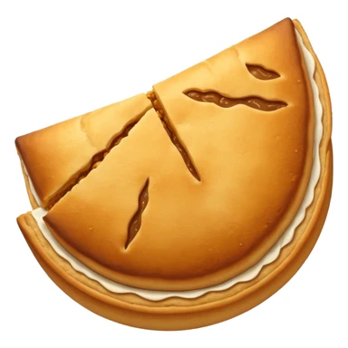 Panzerotto is a classic Italian street food from southern Italy. Best described as a folded pizza, fried until crispy golden brown, with a rich filling on the inside. It is a half moon shape sticker