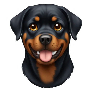 Rottweiler dog sticker