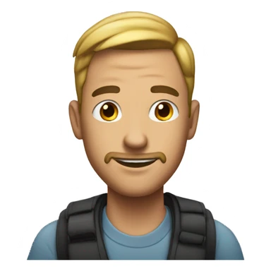 An iPhone with a man wallpaper  sticker