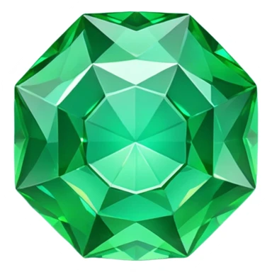 Emerald sticker