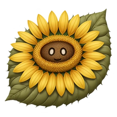 sunflower seed sticker