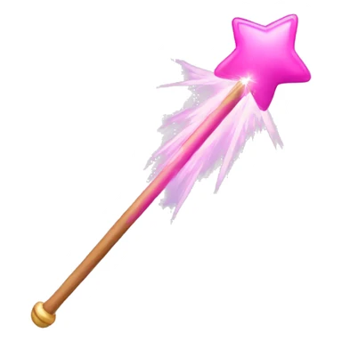 Pink Magic Wand  sticker