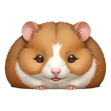 Meme-Worthy Cute Sleeping Brown Hamster Portrait Emoji, Head resting peacefully with a contented smile, showcasing a delightfully compact build and a luxuriously soft rich brown fur, eyes shut in a serene nap, Simplified yet hilariously adorable features, highly detailed, glowing with a soft, drowsy light, high shine, relaxed and utterly lovable, stylized with an air of playful laziness, bright and heartwarming, soft glowing outline, capturing the essence of a comically sleepy hamster, so meme-worthy it feels like it could instantly become the next viral sensation of adorable slumber! sticker