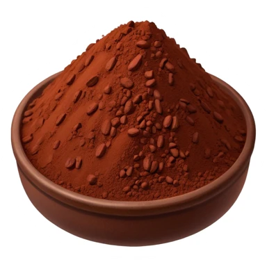 cocoa powder sticker