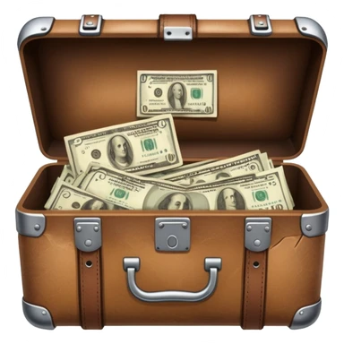 case with cash sticker