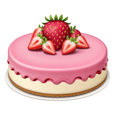 strawberry cheesecake sticker