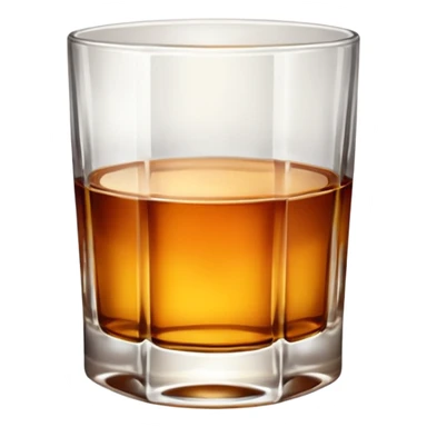 glass of whiskey, no splashes sticker