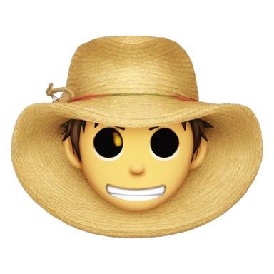 Luffy One Piece Straw Hat sticker