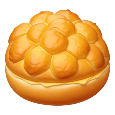 make me an orange cheese puff emoji sticker
