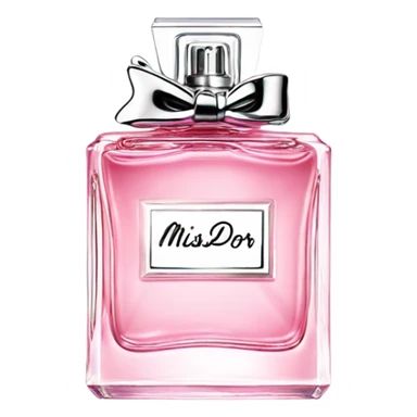 perfume pink miss dior sticker