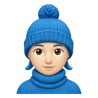 Only give me blue hat  sticker