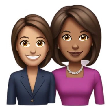 me and michelle obama sticker