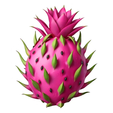 Dragon fruit emoji sticker