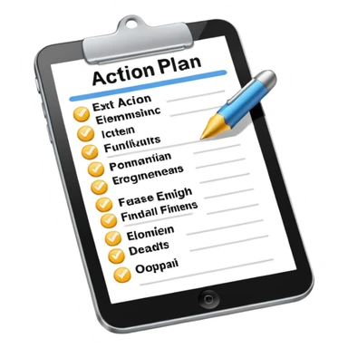 action planning sticker