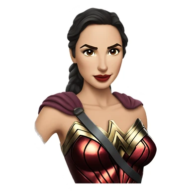 Gal Gadot wonder woman sticker
