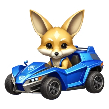 rocket league fennec car sticker