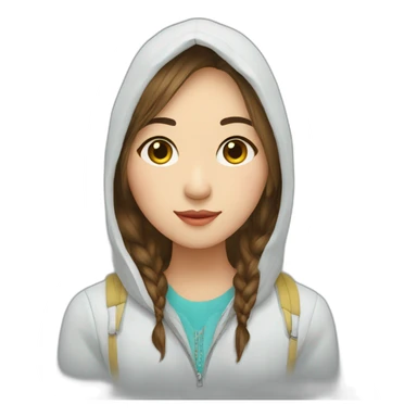 Young Kazakh designer sticker