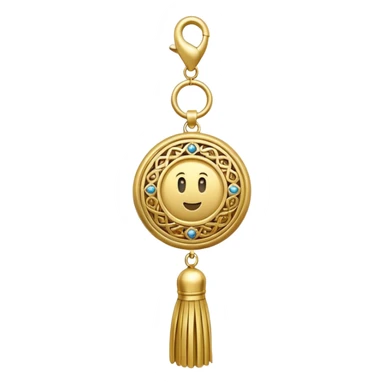 ade tassel pendant sticker