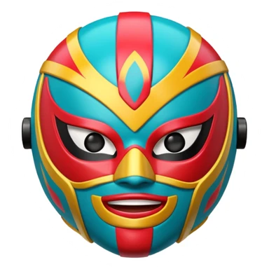 mascara de lucha libre sticker