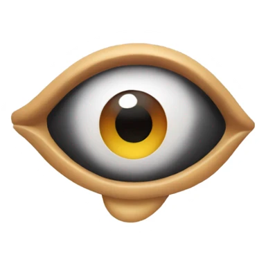 Eye twitching emoji sticker