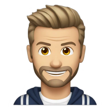 David Beckham sticker