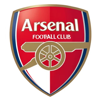 Arsenal Football Club logo sticker