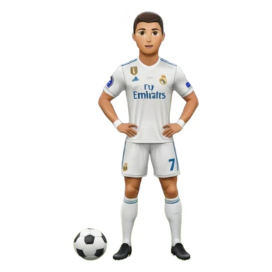 Cr7 en el real Madrid sticker