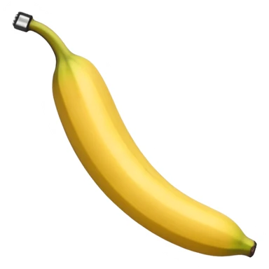 A banana clip is a curved, banana-shaped hair accessory with teeth on both sides that hinge together, designed to secure hair in a vertical ponytail or "banana curl" style sticker