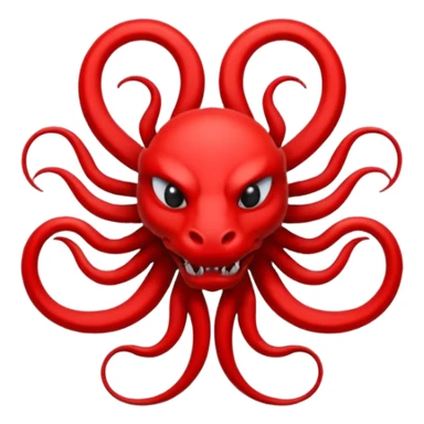 Can you generate me a emoji flag of the fictional world war two team hydra from Captain America? Can you make it the exact logo from the movie? TAKE AN EXACT COPY FROM THE MOVIE sticker