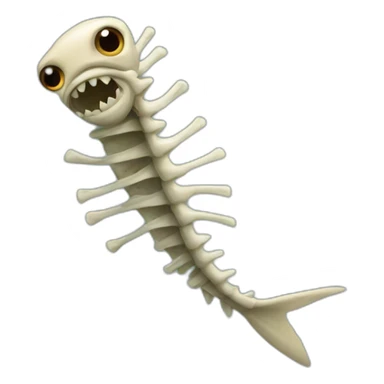 fishbones sticker