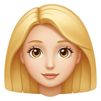 face silhouette with a shining youthful glow sticker