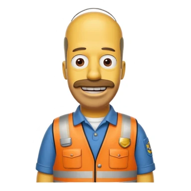 Tow Truck Homer Simpson sticker