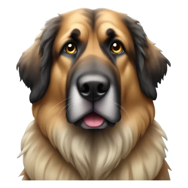 Leonberg winter sticker