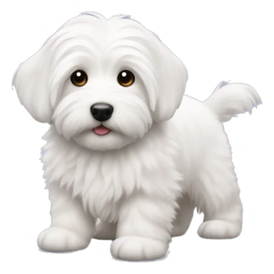 Coton de tulear Puppy sticker