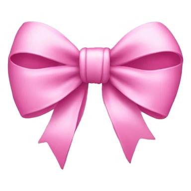 Coqquete bow with pink  sticker