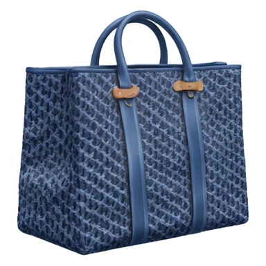 goyard bag blue sticker