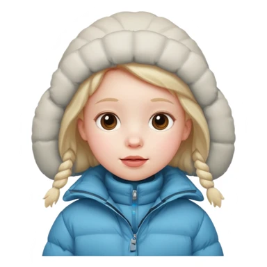 Kid in puffy winter coat











 sticker