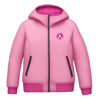make a pink lululemon jacket sticker
