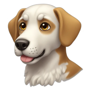 Perro con alas sticker