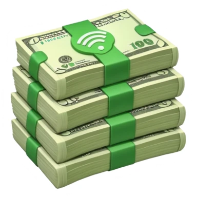 wifi money sticker