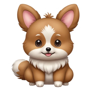 Teddiursa-Minccino-Pomeranian-fusion  sticker