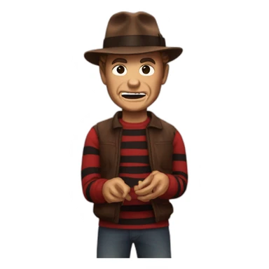 Freddy kruger sticker
