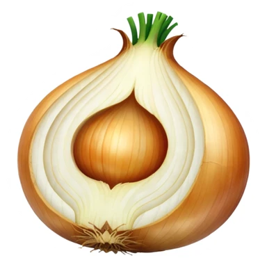 inside of an onion sticker