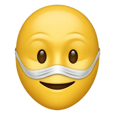 Eu quero um emoji😔 a usar uma mascara🙂 sticker